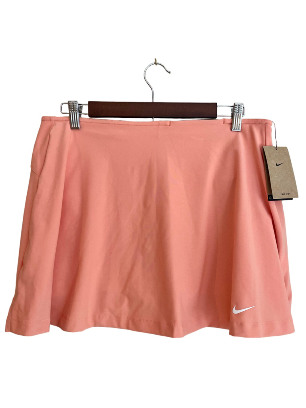 Nike Tour Dri-FIT Golf Skort Women’s Large Peach Coral NWT FZ6314-844